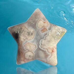 Flower Agate Star Carving (7)‎